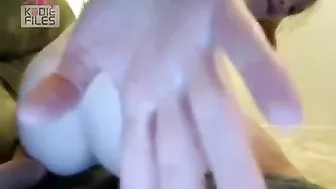 Masturbating Teen Wild Ride with Fingers, Vibe & Dildo!