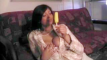 Jasmine Homemade Masturbation with Big Tits and Dildo