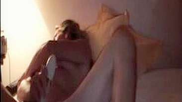 Mature French Wife Homemade Masturbation with Dildo in Amateur Video