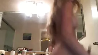 Tight Petite Blonde College Girl Homemade Masturbation Dance