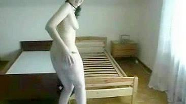 MILF Mom Solo Orgasm with Huge Dildo!