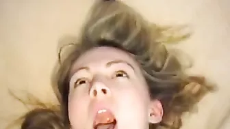 Blonde Teen Masturbates to Orgasm in Solo Session