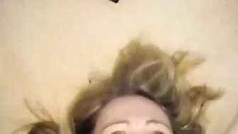 Blonde Teen Masturbates to Orgasm in Solo Session