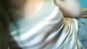 Teen Porn Star Melissa Masturbates on Webcam with Glasses and Fingers her Pussy