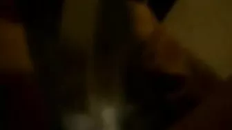 Shaved Pussy Rubdown with Dildo and Toys