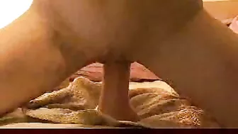 Small Tits Amateur Masturbates with Huge Dildo!