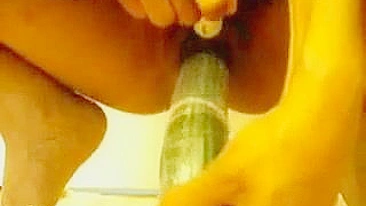 Black Ebony Dildo Masturbation