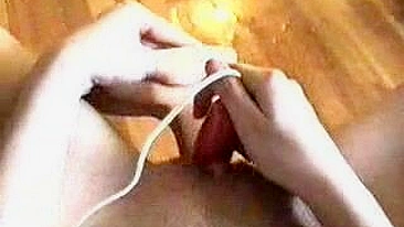 Solo Squirting Session with Wet Pussy and Rubbing Dildo