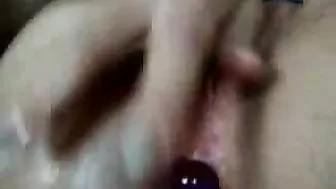 Anal Masturbation with Anal Beads and Dildos