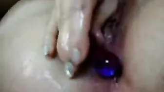 Anal Masturbation with Anal Beads and Dildos