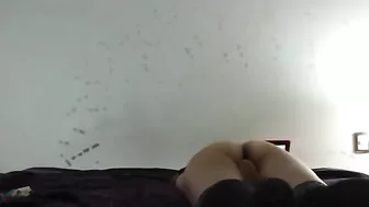 Amateur Nina Masturbation with Big Dildo in Pantyhose and Stockings