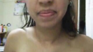 Masturbating Latina Teen GF Amateur Homemade Porn with College Boyfriend