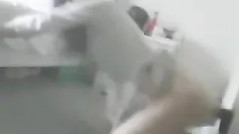 Masturbating Amateur Dildo Destruction!