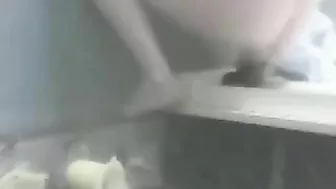 Masturbating Amateur Dildo Destruction!