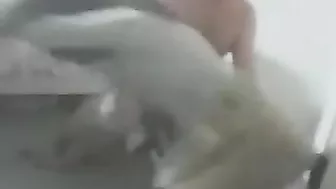 Masturbating Amateur Dildo Destruction!