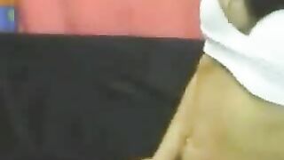 Masturbating Latina Teen Fingered in Braces during Homemade Cam Show
