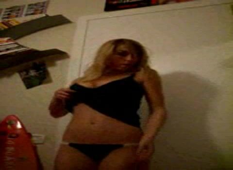 College Dance - Blonde College Girl Solo Masturbation Striptease Dance Party | AREA51.PORN