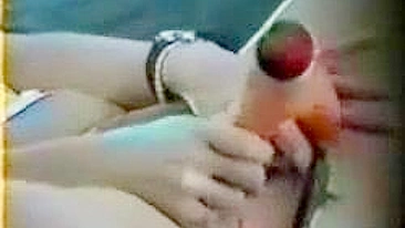 Solo Masturbation Caught on Camera - Amateur Secret Dildo Orgasm