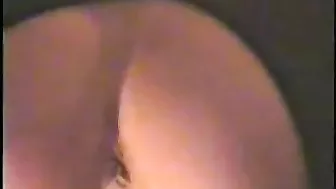 MILF Masturbates in Crotchless Lingerie with Pierced Pussy and Stockings