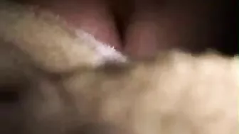 Solo Squirting Wife Pussy Rubdown with Finger Orgasm