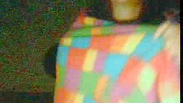 Brunette Coed Solo Masturbation in Dorm Room with Big Tits and Shaved Pussy