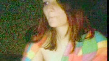 Brunette Coed Solo Masturbation in Dorm Room with Big Tits and Shaved Pussy