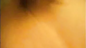 Amateur Brunette Girlfriend Masturbation & Pussy Eating Solo