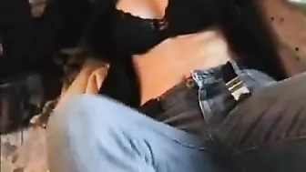 Blonde Girlfriend Homemade Masturbation Striptease