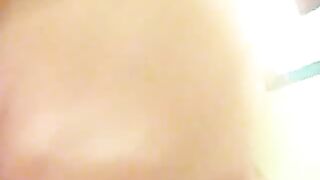 Petite Brunette Fingering Her Tight Pussy for Boyfriend Pleasure