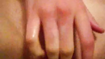 Masturbating with Wet Pussy and Big Tits in POV Closeup