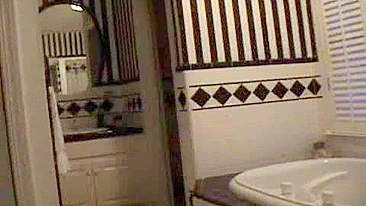 Blonde Babe Solo Masturbation in the Shower with Big Tits and Rubbing Pussy