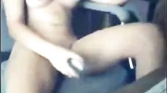 Masturbating Teen Goes Wild with Hairbrush and Dildo on Webcam!