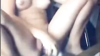 Masturbating Teen Goes Wild with Hairbrush and Dildo on Webcam!