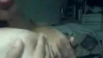 Masturbating Brunette with Big Tits Teases on Webcam