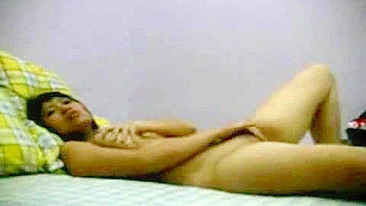 Asian Babe Solo Masturbation with Big Tits and Wet Pussy