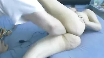 Fistina Fetish - Masturbating with Glasses and Fists