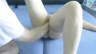 Fistina Fetish - Masturbating with Glasses and Fists