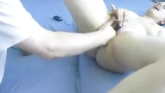 Fistina Fetish - Masturbating with Glasses and Fists