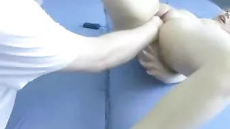 Fistina Fetish - Masturbating with Glasses and Fists