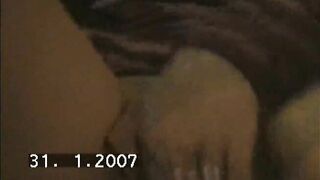 Masturbating Wife Hot Fingering and Blowjobs