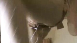 Fetish Fishnet Blonde Masturbates Tight Pussy in Hot Solo Session