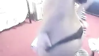 Busty Latina Teen Strips and Masturbates on Webcam