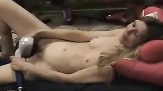 MILF Masturbates with Hairy Pussy & Toys in Solo Orgasmic Bliss!