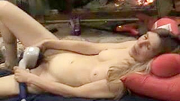 MILF Masturbates with Hairy Pussy & Toys in Solo Orgasmic Bliss!