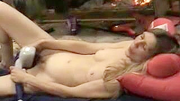 MILF Masturbates with Hairy Pussy & Toys in Solo Orgasmic Bliss!