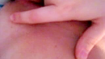 Busty Masturbation with Tight Pussy and Wet Fingers