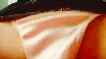 Masturbating Teen with Big Tits Fingers Her Shaved Pussy in Tight Panties