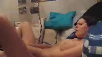 Masturbating Brunette Finger Play