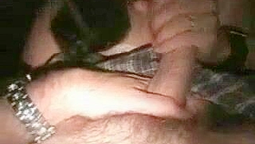 Massive Orgasmic Masturbation with Pierced Wife Blowjob & Finger Play!