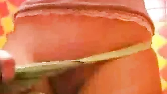 Blonde Self Tape Pussy Rub in Public Bathroom - Big Tits, Masturbation & Orgasm